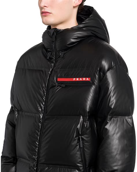 prada herren jacke|prada nylon jacket men's.